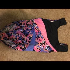 Girl gymnastics leotard